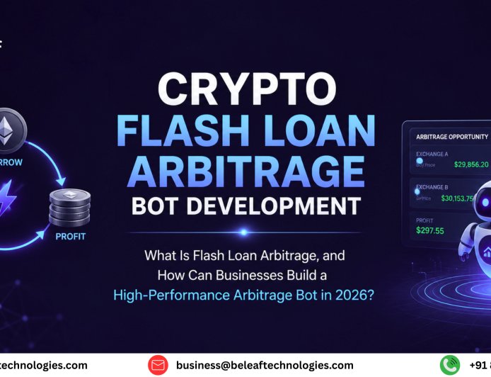 Crypto Flash Loan Arbitrage Bot Development: What Is Flash Loan Arbitrage, and How Can Businesses Build a High-Performance Arbitrage Bot in 2026?
