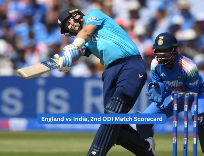 England Cricket Team vs India National Cricket Team Scorecard – 2nd ODI