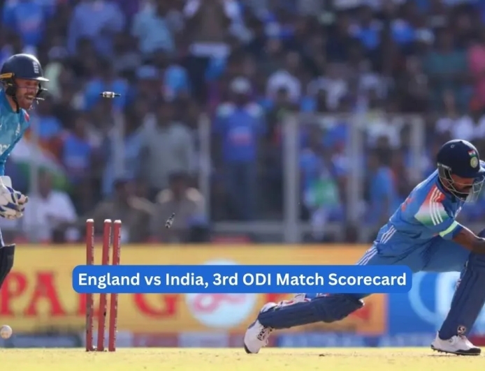 England Cricket Team vs India National Cricket Team Match Scorecard – 3rd ODI 2026