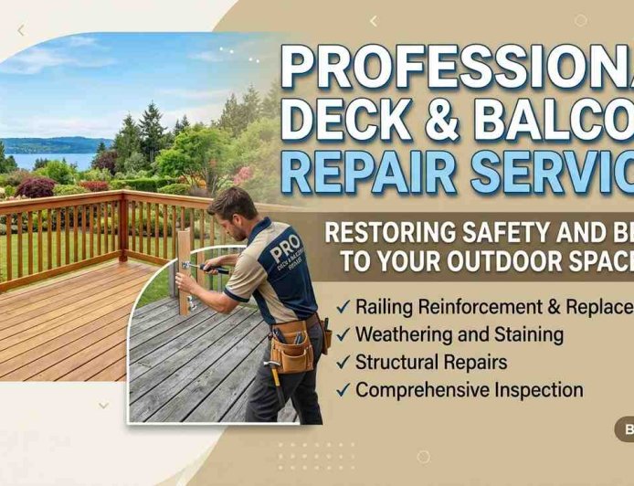 Professional Deck and Balcony Repair Services: Restoring Safety and Beauty to Your Outdoor Spaces