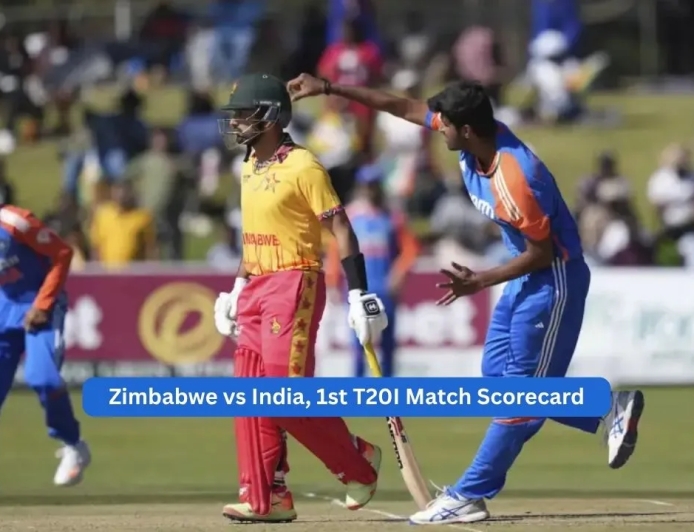 Zimbabwe National Cricket Team vs India National Cricket Team Scorecard 1st T20I