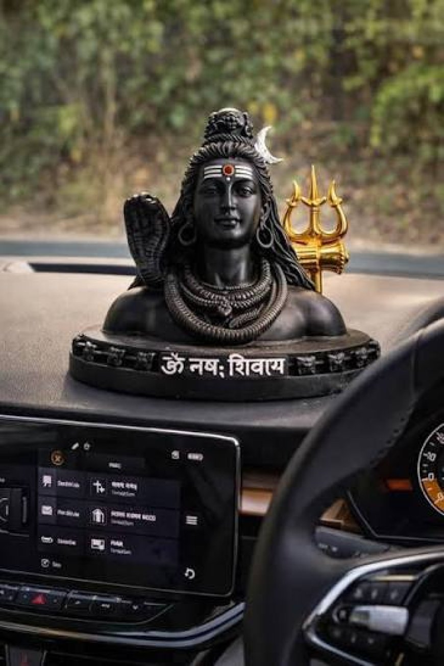 Lord Shiva Car Dashboard – Elevate Every Drive with Mahadev's Divine Presence