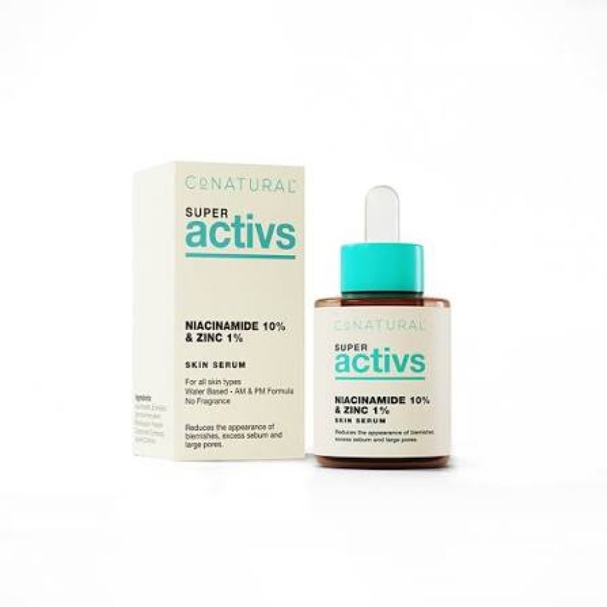 Support Clearer Looking Skin with Niacinamide Zinc Serum for Acne Marks