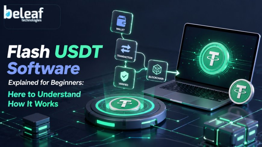 Flash USDT Software Explained for Beginners: Here to Understand How It Works