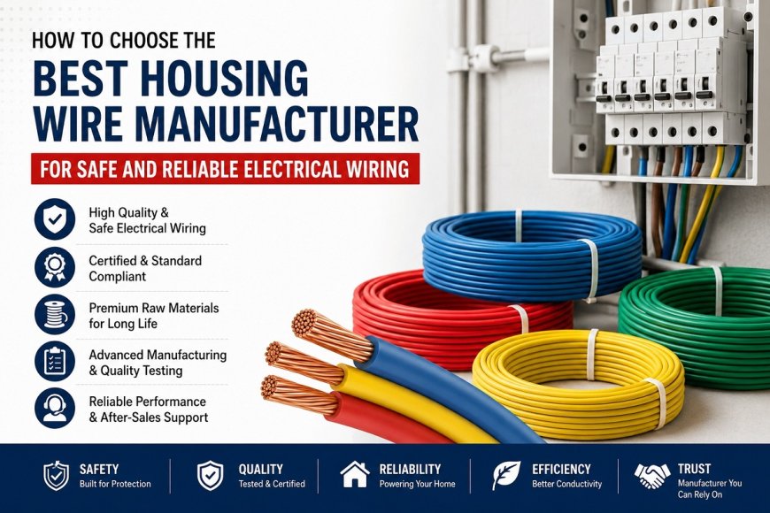 How to Choose the Best Housing Wire Manufacturer for Safe and Reliable Electrical Wiring