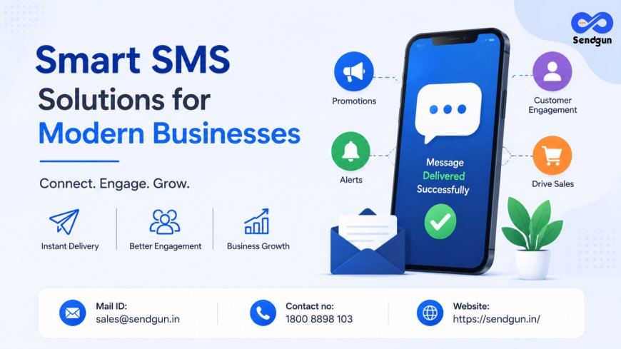 Smart sms solutions for modern business