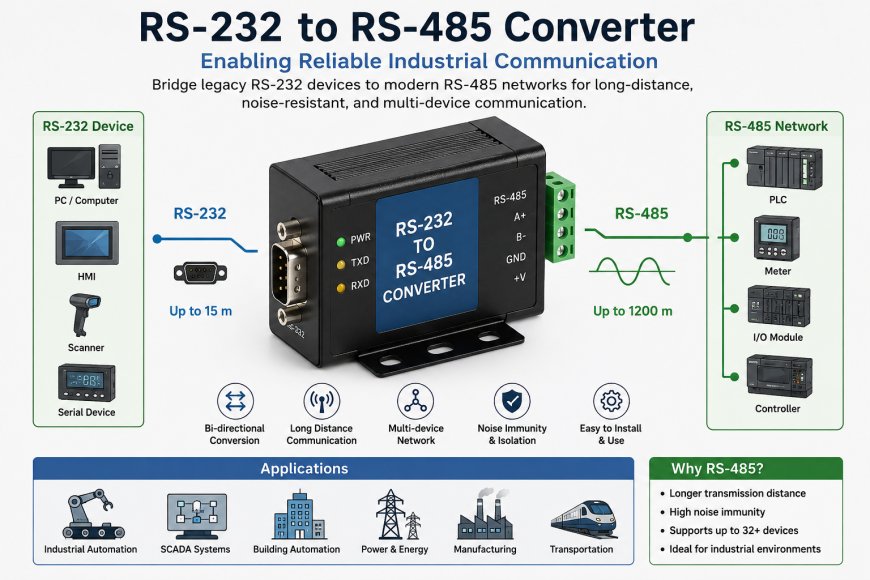 RS-485 to Ethernet Converter – India's Most Affordable, High-Performance Device