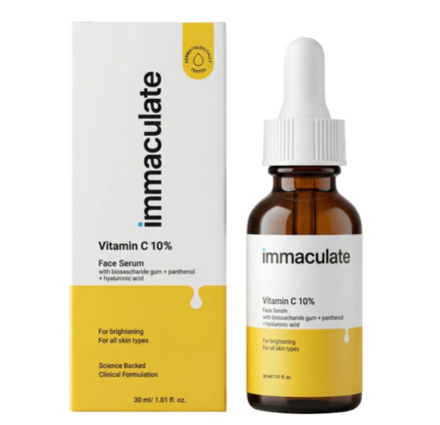 Support Brighter Skin Every Day with Vitamin C 10% Face Serum
