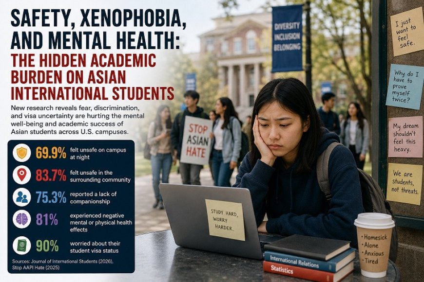 Fear Beyond the Classroom: The Hidden Academic Cost of Safety and Xenophobia for Asian International Students