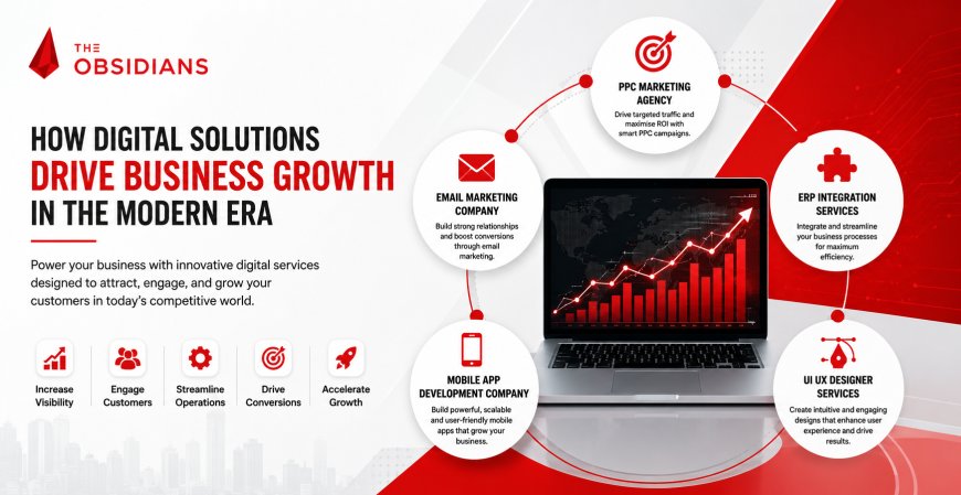 How Digital Solutions Drive Business Growth in the Modern Era