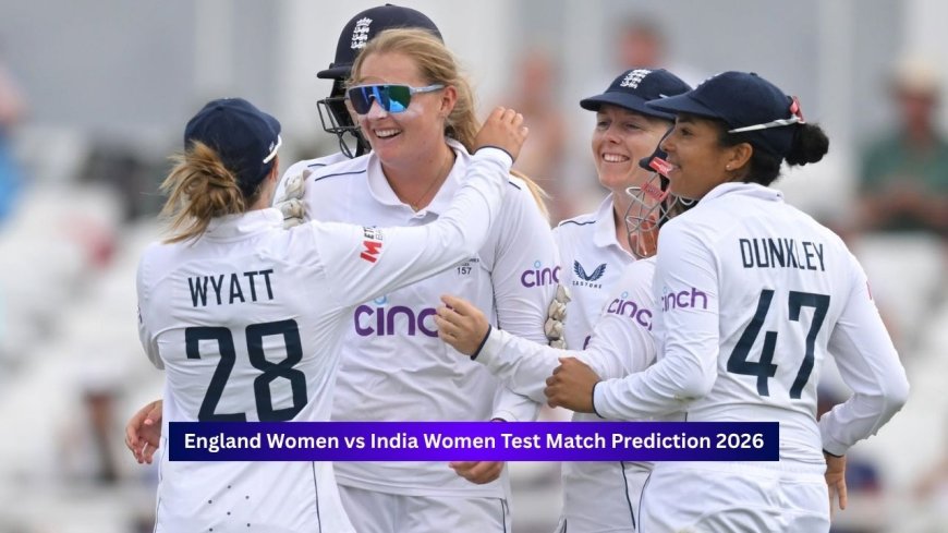 England Women vs India Women, 1st Test Match Prediction 2026