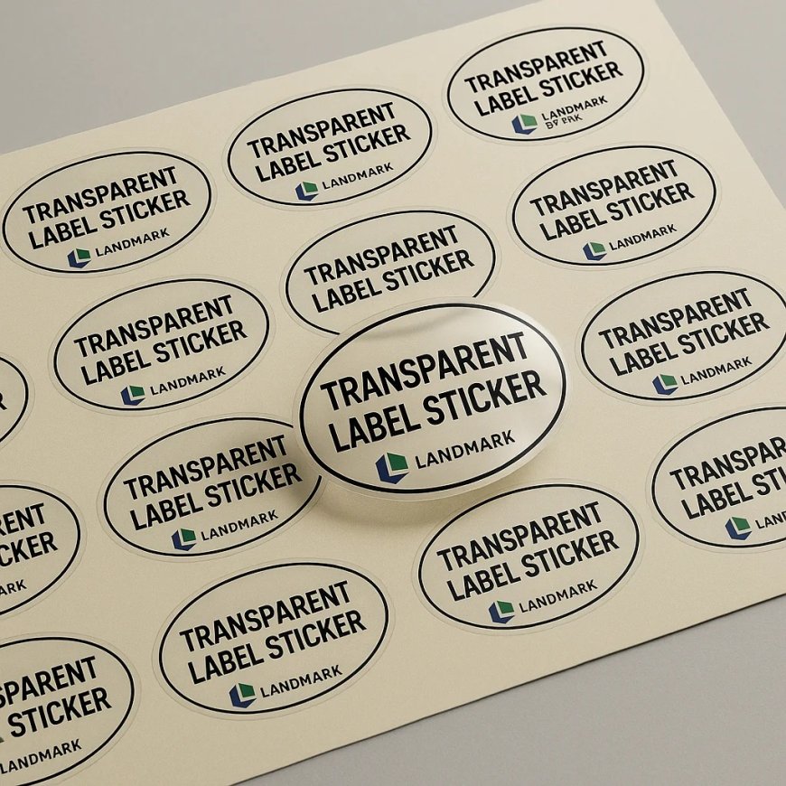 Transparent Sticker Printing That Instantly Elevates Every Brand