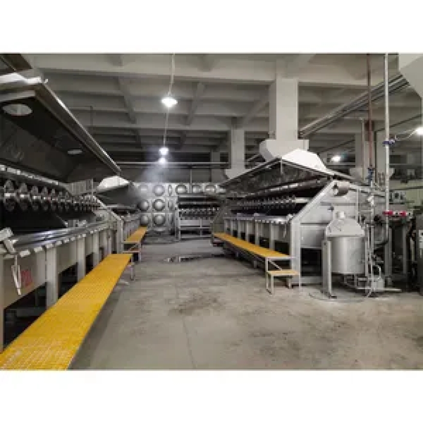 Sustainable Hank Yarn Dyeing Machine Supplier in China with 1:7 Liquor Ratio