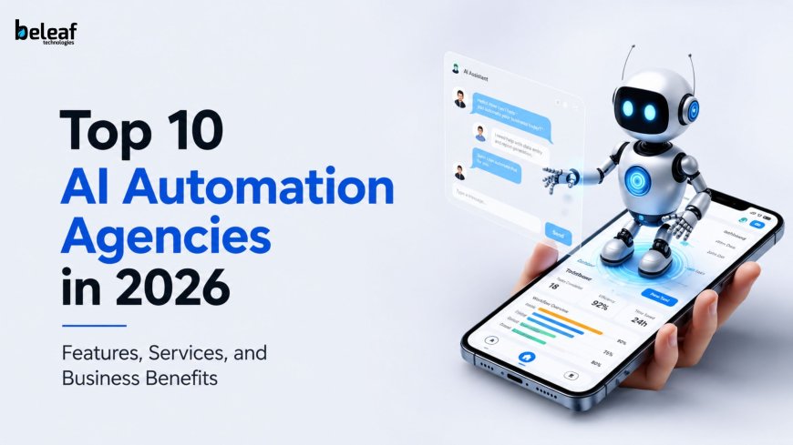 Top 10 AI Automation Agencies in 2026: Features, Services, and Business Benefits