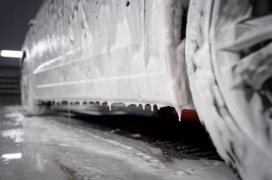 Why That Thick Foam Isn't Just For Show At The Car Wash