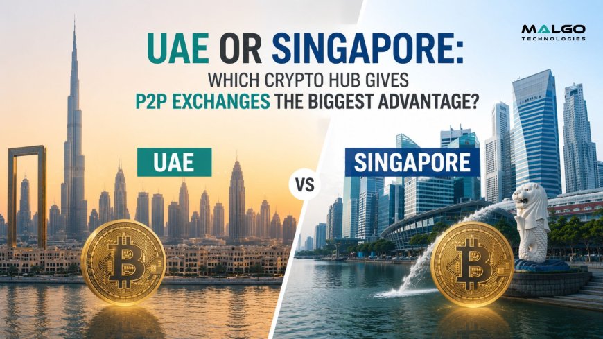 UAE vs Singapore: Which Crypto Hub Is Better for P2P Crypto Exchange Development?