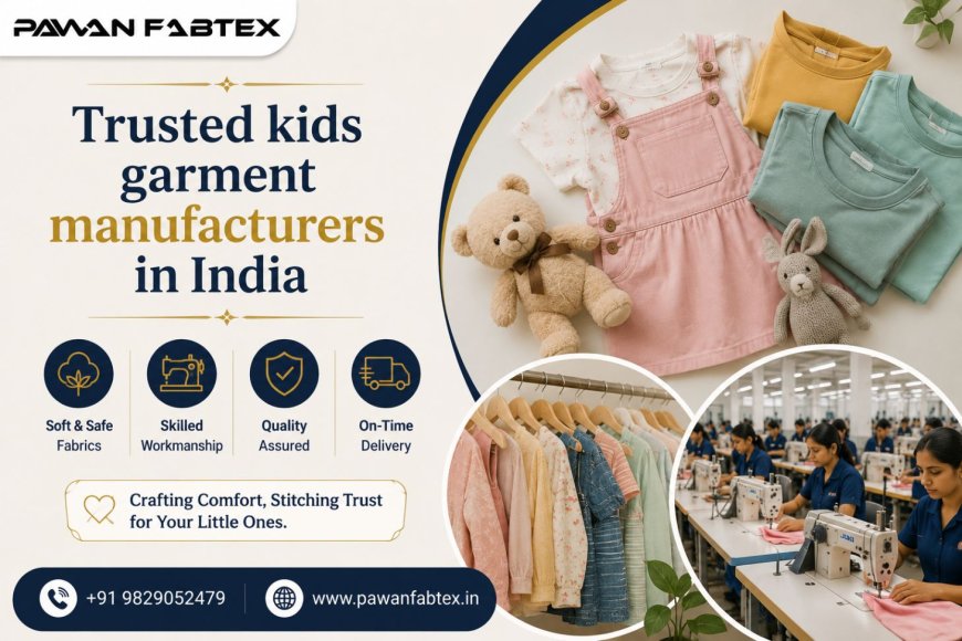 Behind Every Successful Kidswear Collection Is Expert Manufacturing.
