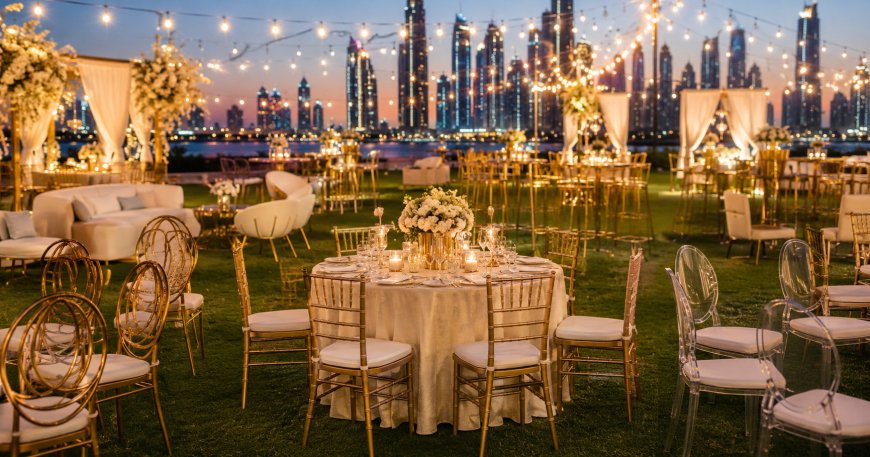 Chair Rental Dubai: The Complete Guide to Choosing the Right Event Chairs