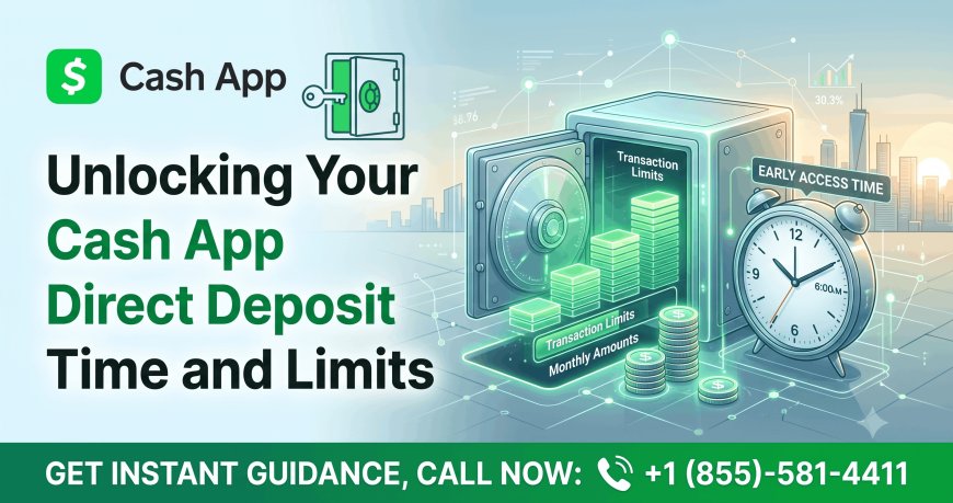 Unlocking Your Cash App Direct Deposit Time and Limits