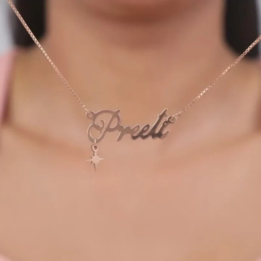 Titanium custom name necklace: The Ultimate Personalized Treasure You Deserve Today