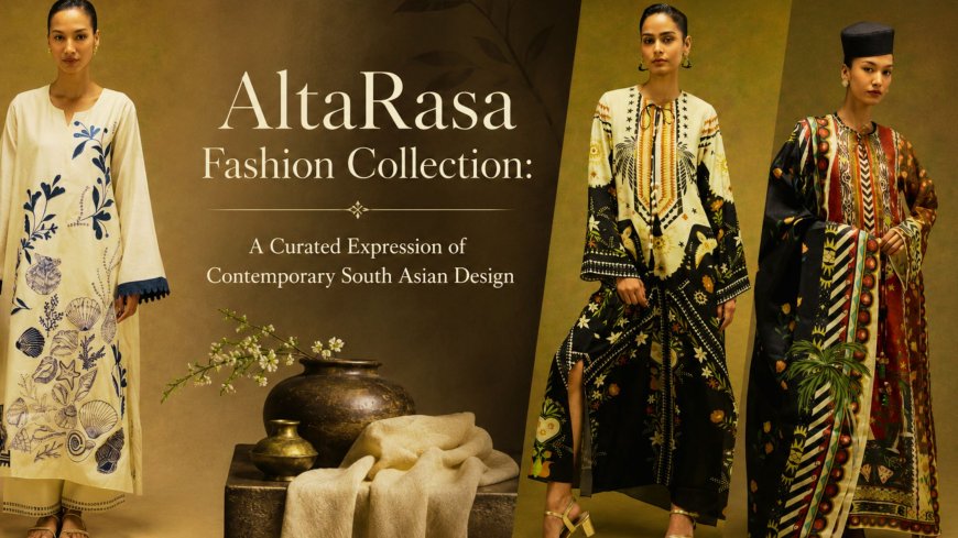 AltaRasa Fashion Collection: A Curated Expression of Contemporary South Asian Design
