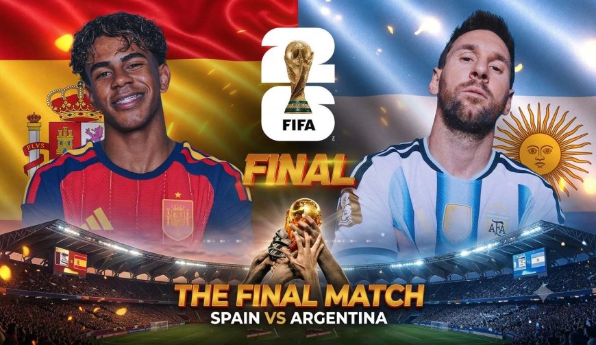 Spain vs Argentina 2026 World Cup Final Match date, time & lineups