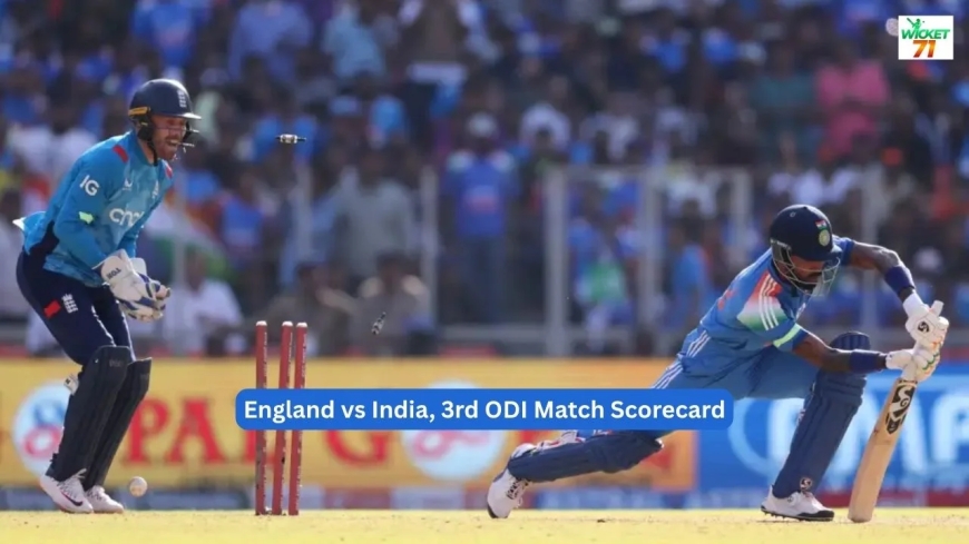 England Cricket Team vs India National Cricket Team Match Scorecard – 3rd ODI 2026