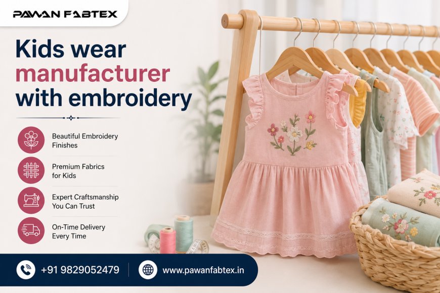 Because Great Kidswear Starts Long Before It Reaches the Shelf.