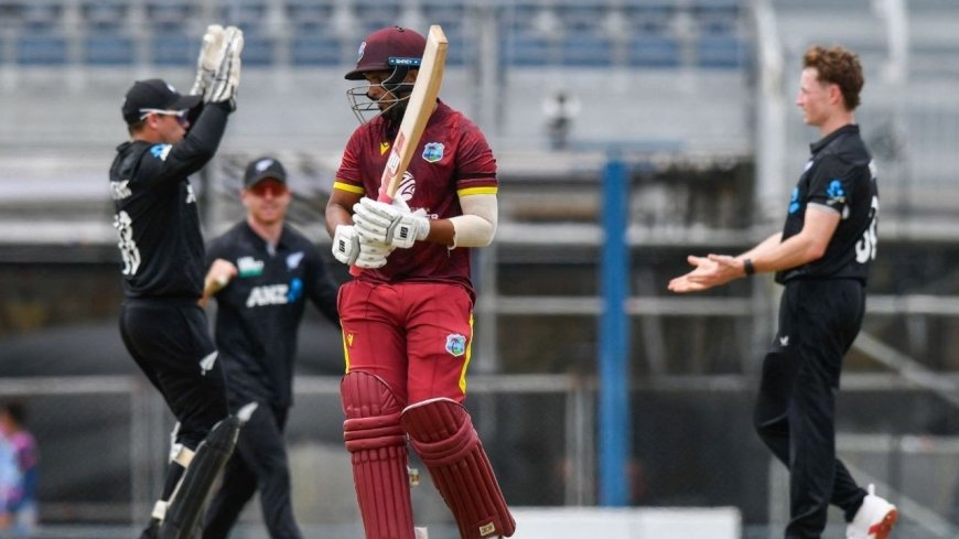 West Indies vs New Zealand, 4th ODI Match Highlights 2026