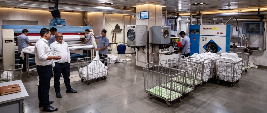 Which Brand of Washer Extractor Is Best for a Hospital Laundry in India