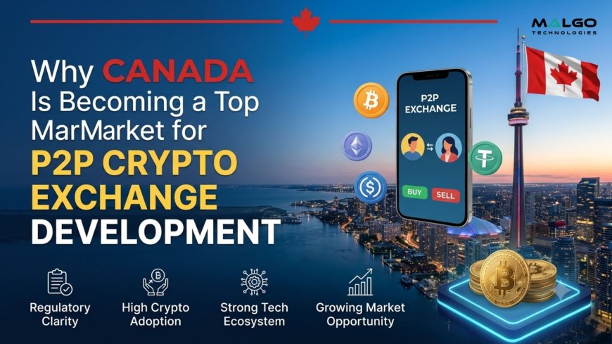 Why Canada Is Becoming a Top Market for P2P Crypto Exchange Development