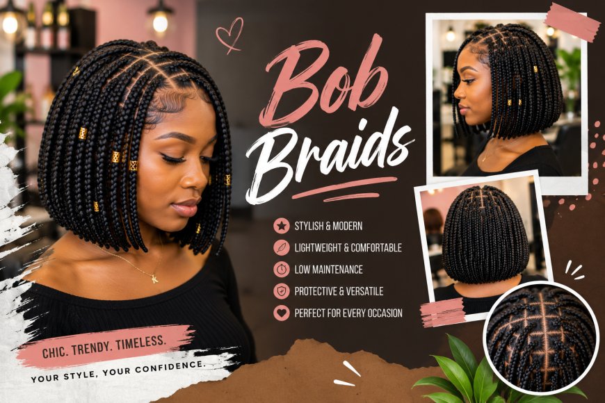 Transform Your Look with Bob Braids in Frisco, Texas | Protective Hairstyles