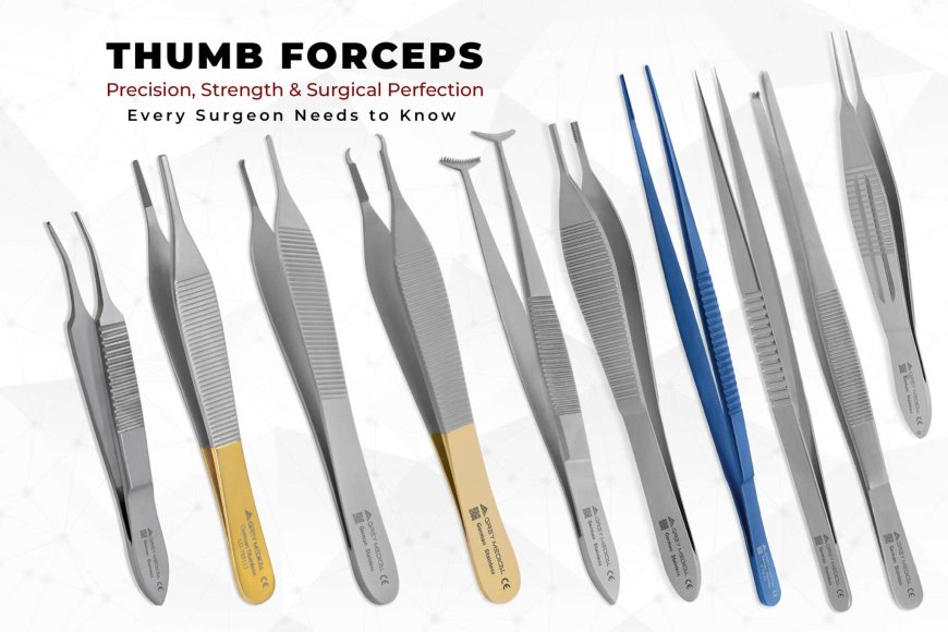 The Essential Guide to Premium Surgical Instrumentation and Forceps Types