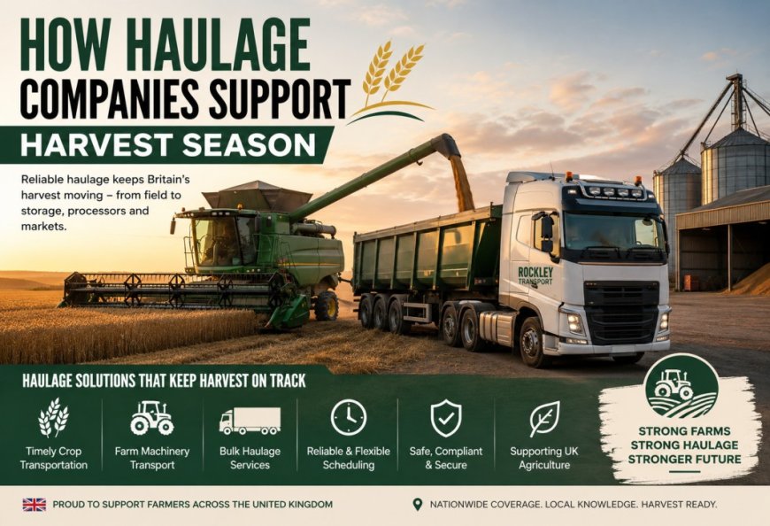 How Haulage Companies Support Harvest Season in the United Kingdom
