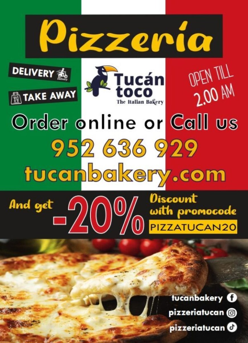 Pizza Places Delivery in Marbella: Discover the Ultimate Pizza Experience from Tucan Bakery