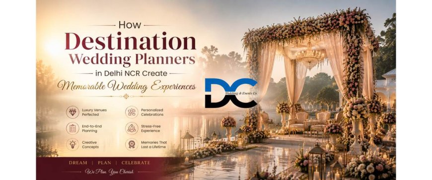 How Destination Wedding Planners in Delhi NCR Create Memorable Wedding Experiences