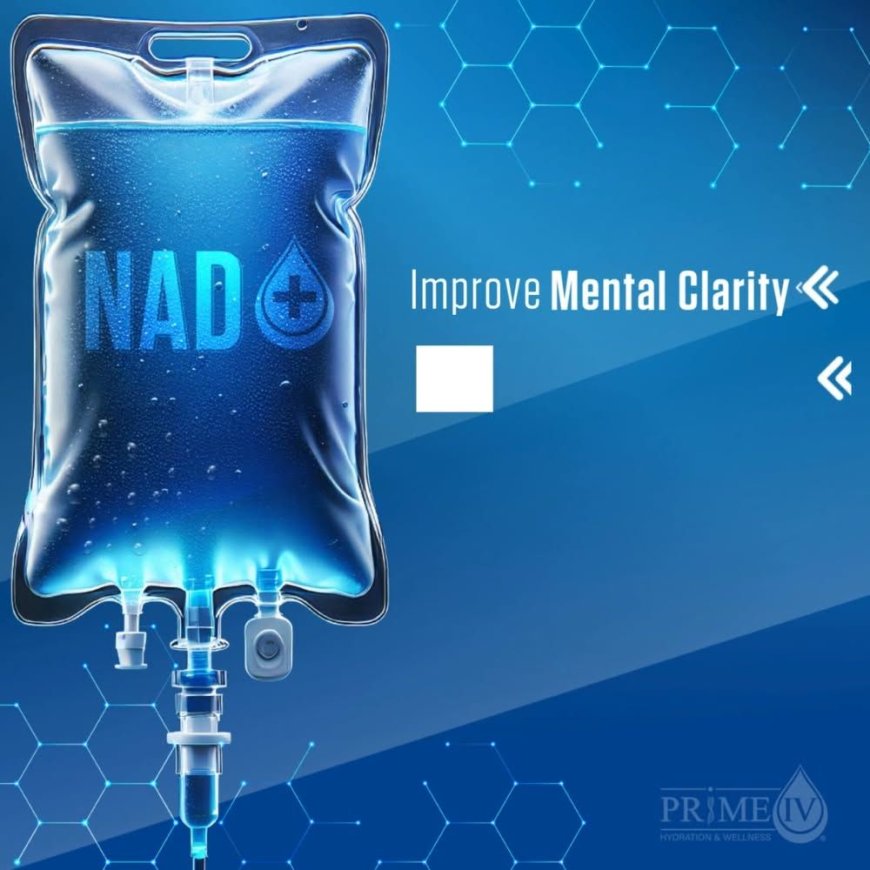 NAD+ IV Drip in Dubai: Anti-Aging Science