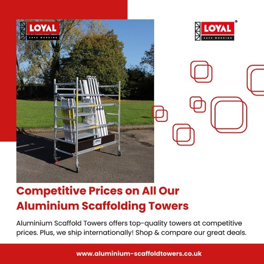 Aluminium Industrial Tower: Elevate Workplace Safety and Efficiency with Aluminium Scaffold Towers