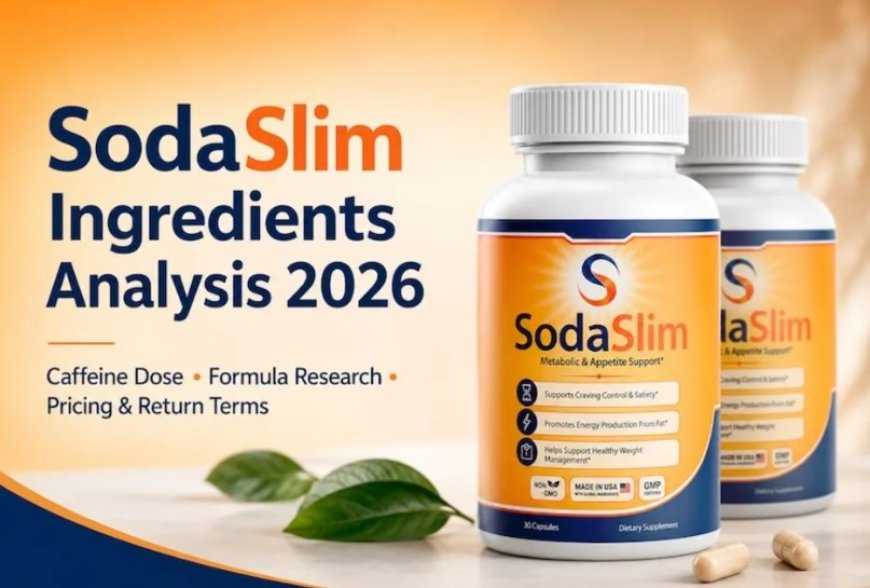 Soda Slim Capsules Better Functioning Metabolism