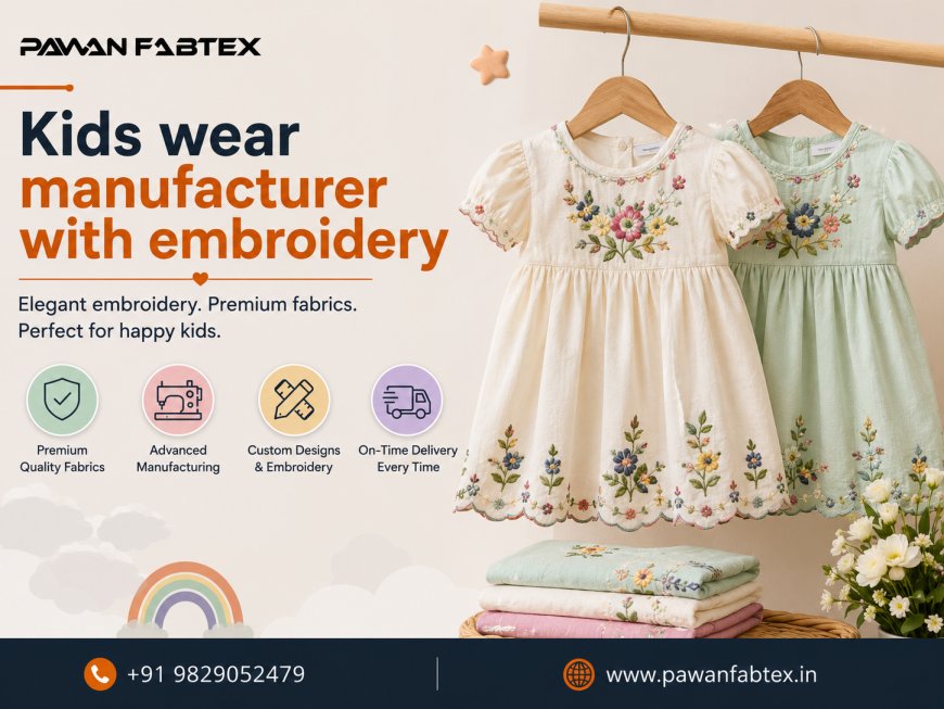 Designed for Growing Kidswear Brands That Value Quality and Creativity.