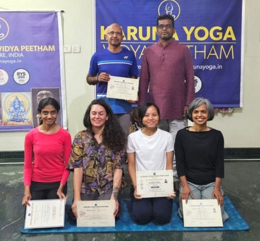 200 hr Yoga teacher training certificate course in Bangalore: Transform Your Passion into a Powerful New Beginning with Karuna Yoga