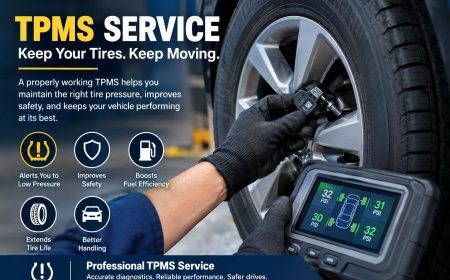 How TPMS Service Helps Maintain Proper Tire Pressure