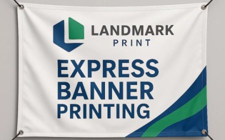 Express banner printing: Get Your Brand Seen in Record Time