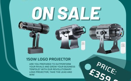 Best Gobo Projector UK for Custom Logo & Brand Projection UK