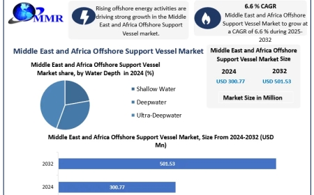 Offshore Support Vessel Market in Middle East and Africa Set for 6.6% CAGR Growth