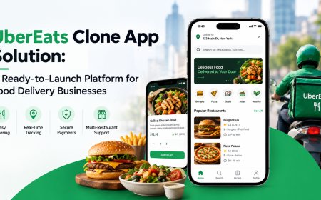 UberEats Clone App Solution: A Ready-to-Launch Platform for Food Delivery Businesses