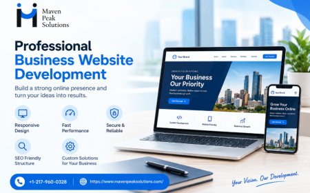 Business Website Development Services for Growing Companies