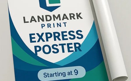 Poster printing: Turn Every Wall Into a Powerful Marketing Opportunity