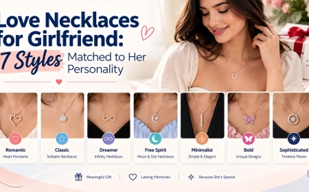 Love Necklaces for Girlfriend: 7 Styles Matched to Her Personality