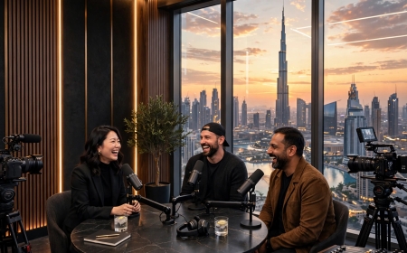 Rent a Podcast Studio in Dubai for Better Guest Interviews